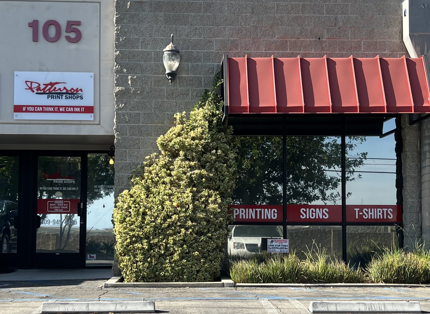 Upland storefront