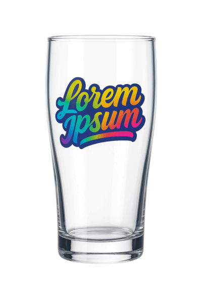 16oz Beer Glass - UV DTF