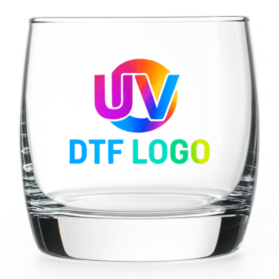 10oz Whiskey Glass - UV DTF