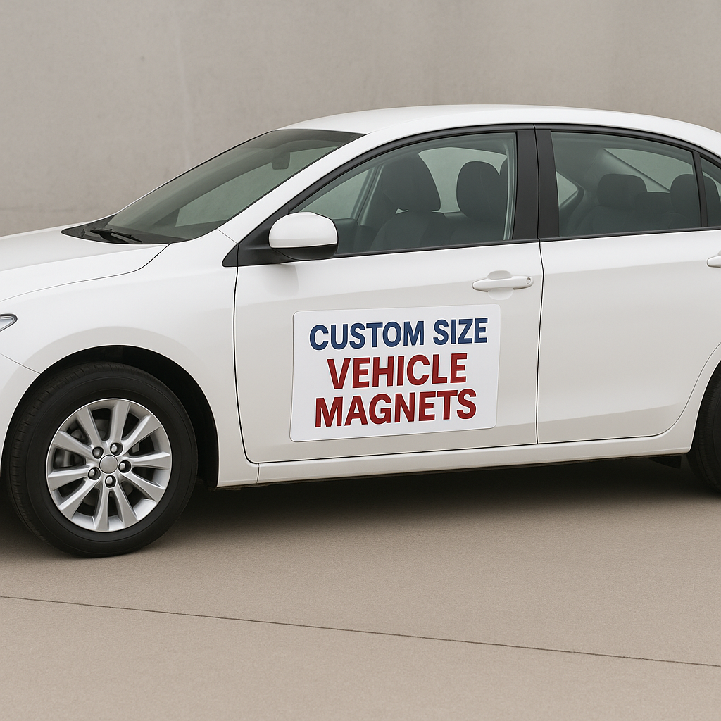 Vehicle Magnets - Custom Size